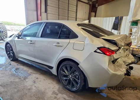 2025 Toyota Corolla Se из США, поврежденный, VIN 5YFS4MCE0SP237351